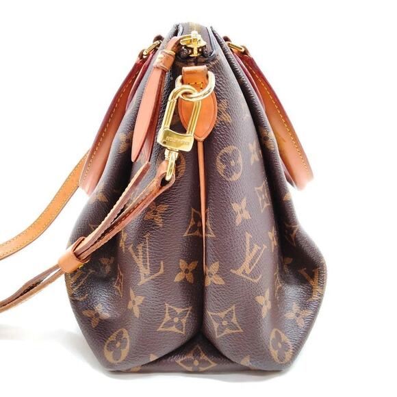 Louis Vuitton LV Hand Bag M44546 Riivoli MM Brown Monogram - Picture 2 of 8